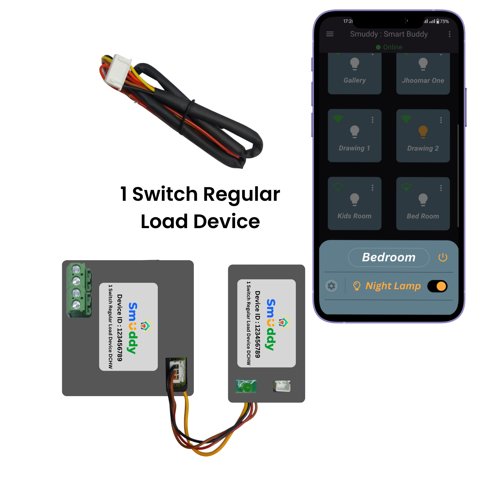 Smuddy 1 Node Wi-Fi Retrofit Smart Switch module
